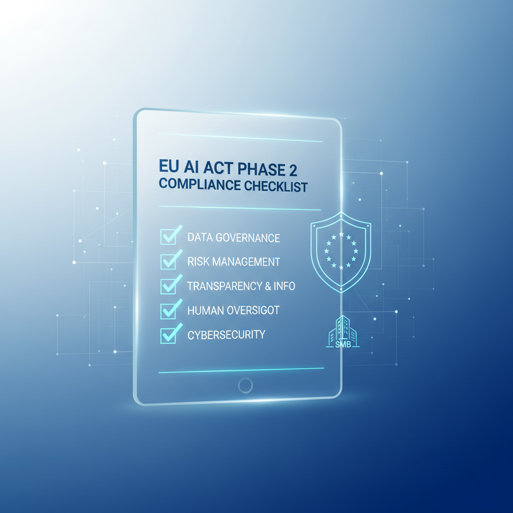 EU AI Act Phase 2 Compliance Checklist for SMBs