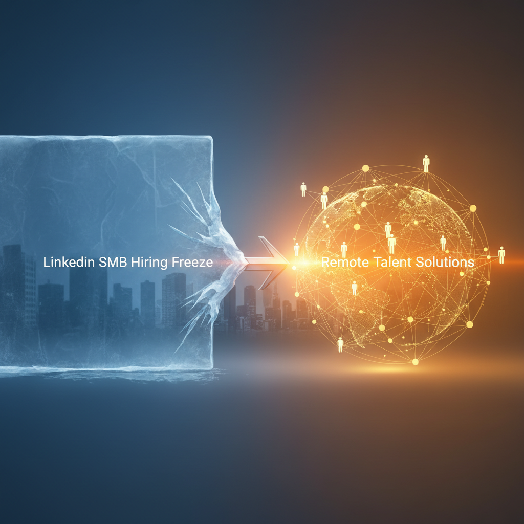 Navigating LinkedIn SMB Hiring Freeze with Remote Talent Solutions